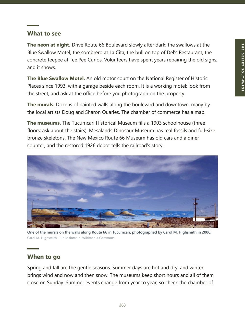 Tucumcari: What to see, with a mural on Route 66